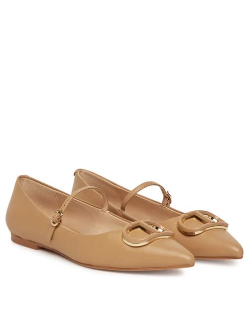 BALLERINA OVAL T TWIN SET | 251TCP06400044 CAMEL